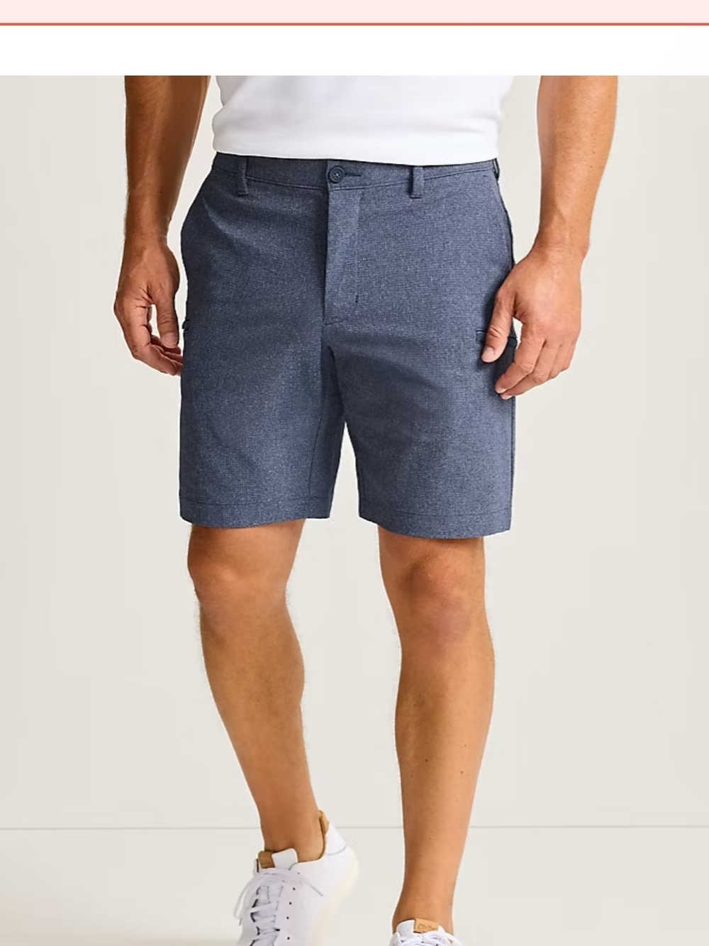 Tommy Bahama IslandZone Chip Shot Performance Shorts Blue Men's Size 42 Vacation